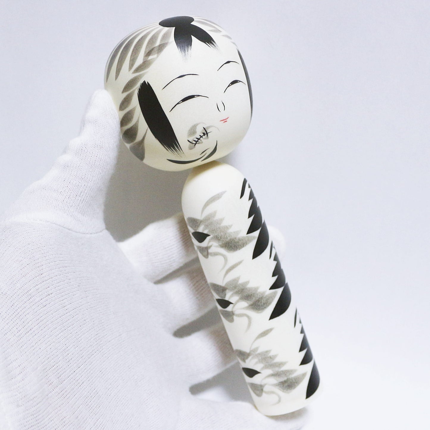 本人型　墨　Noboru Wagatsuma Style　SUMI KOKESHI　※923