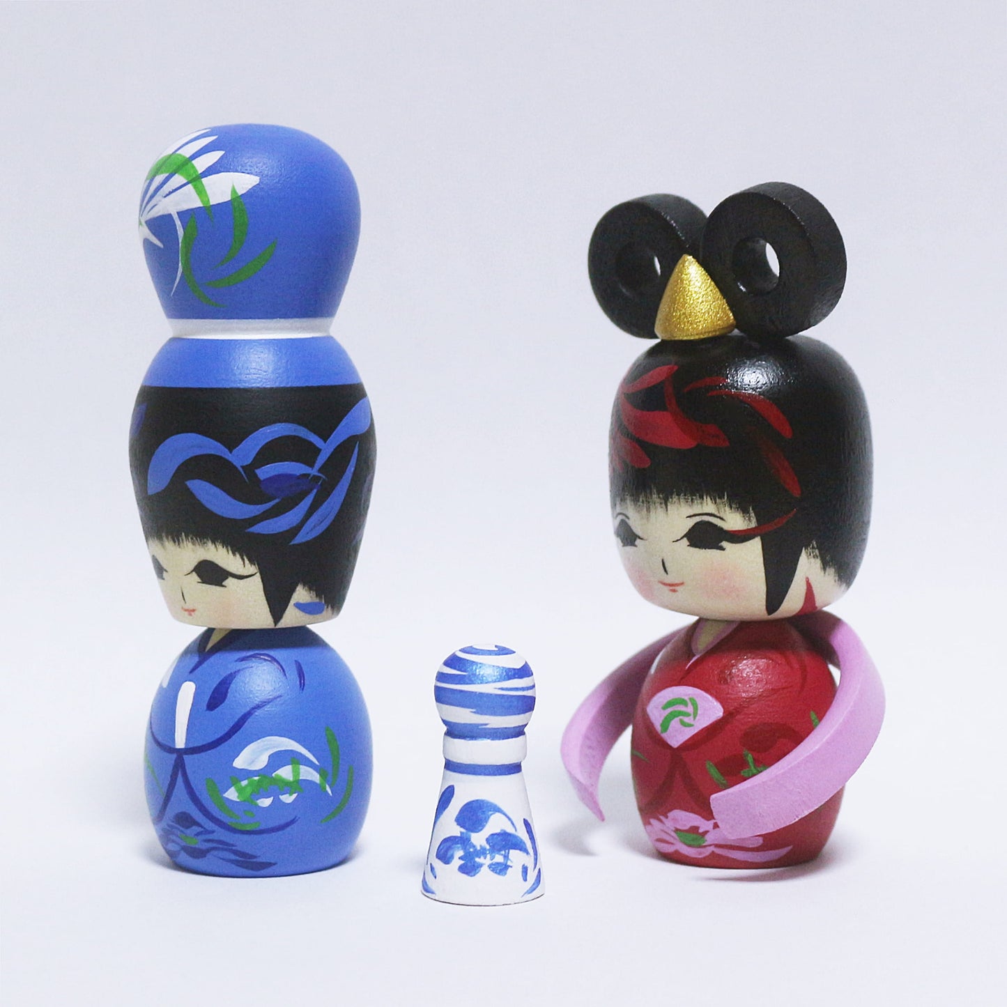 仙台七夕　天の川　オリヒメ☆ヒコボシ　お雛様　SENDAI TANABATA　MILKY WAY　ORIHIME ☆ HIKOBOSHI　HINA KOKESHI　※933