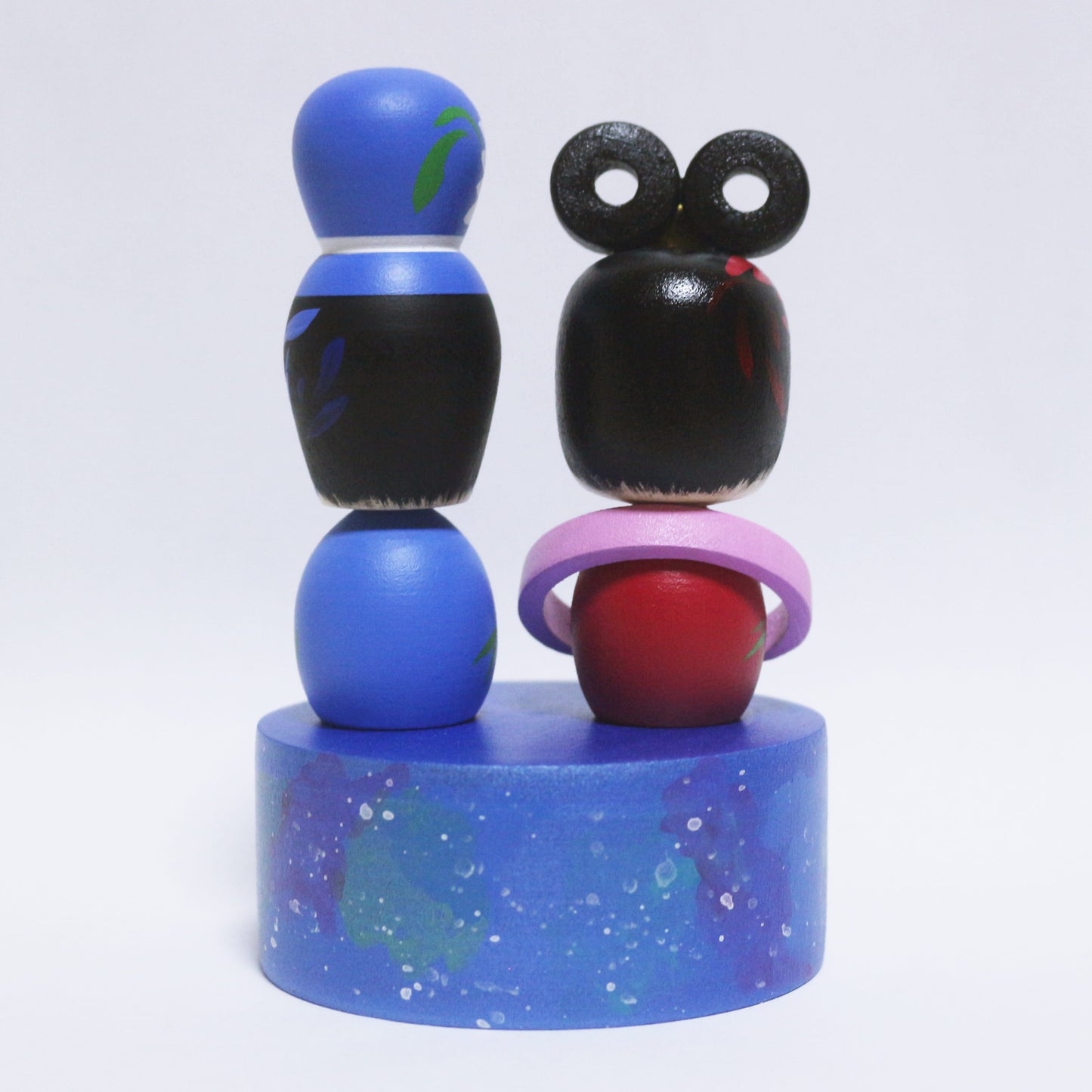 仙台七夕　天の川　オリヒメ☆ヒコボシ　お雛様　SENDAI TANABATA　MILKY WAY　ORIHIME ☆ HIKOBOSHI　HINA KOKESHI　※933