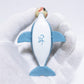熊本　イルカウォッチング　日本縦断こけし 3/47　KUMAMOTO　Dolphin watching　Japan-crossing KOKESHI 3/47　※935