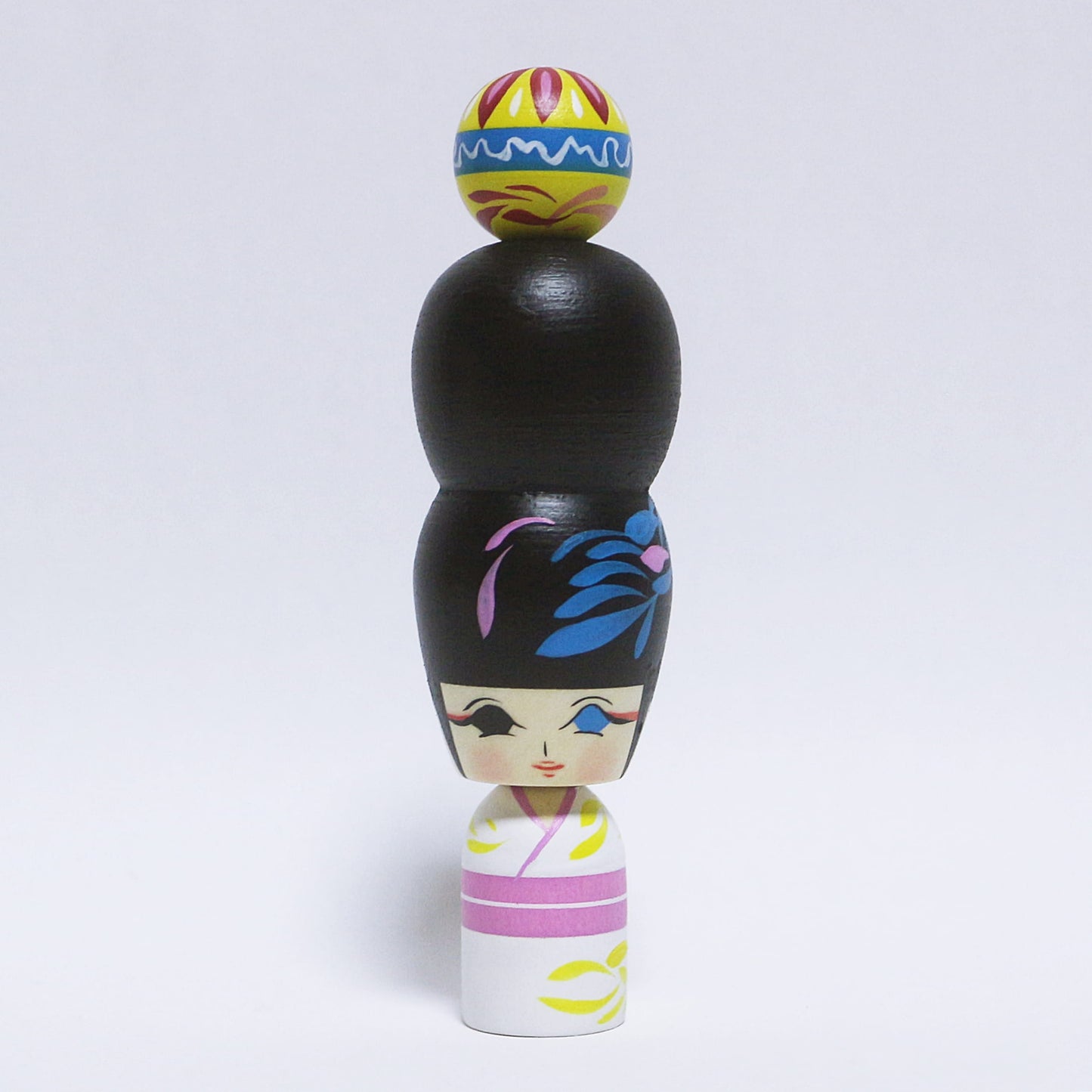 熊本　まり　日本縦断こけし 3/47　KUMAMOTO　MARI　Japan-crossing KOKESHI 3/47　※936