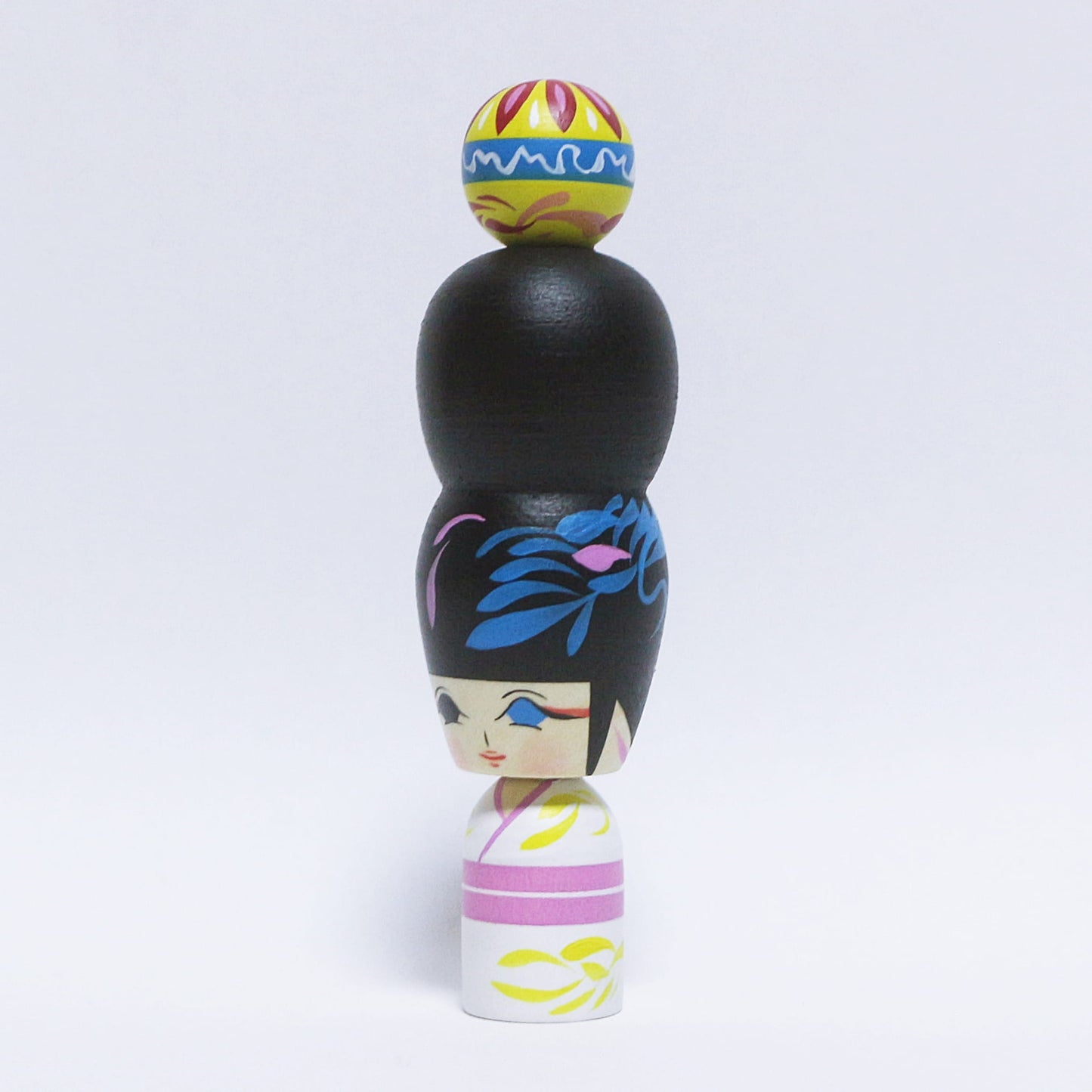 熊本　まり　日本縦断こけし 3/47　KUMAMOTO　MARI　Japan-crossing KOKESHI 3/47　※936