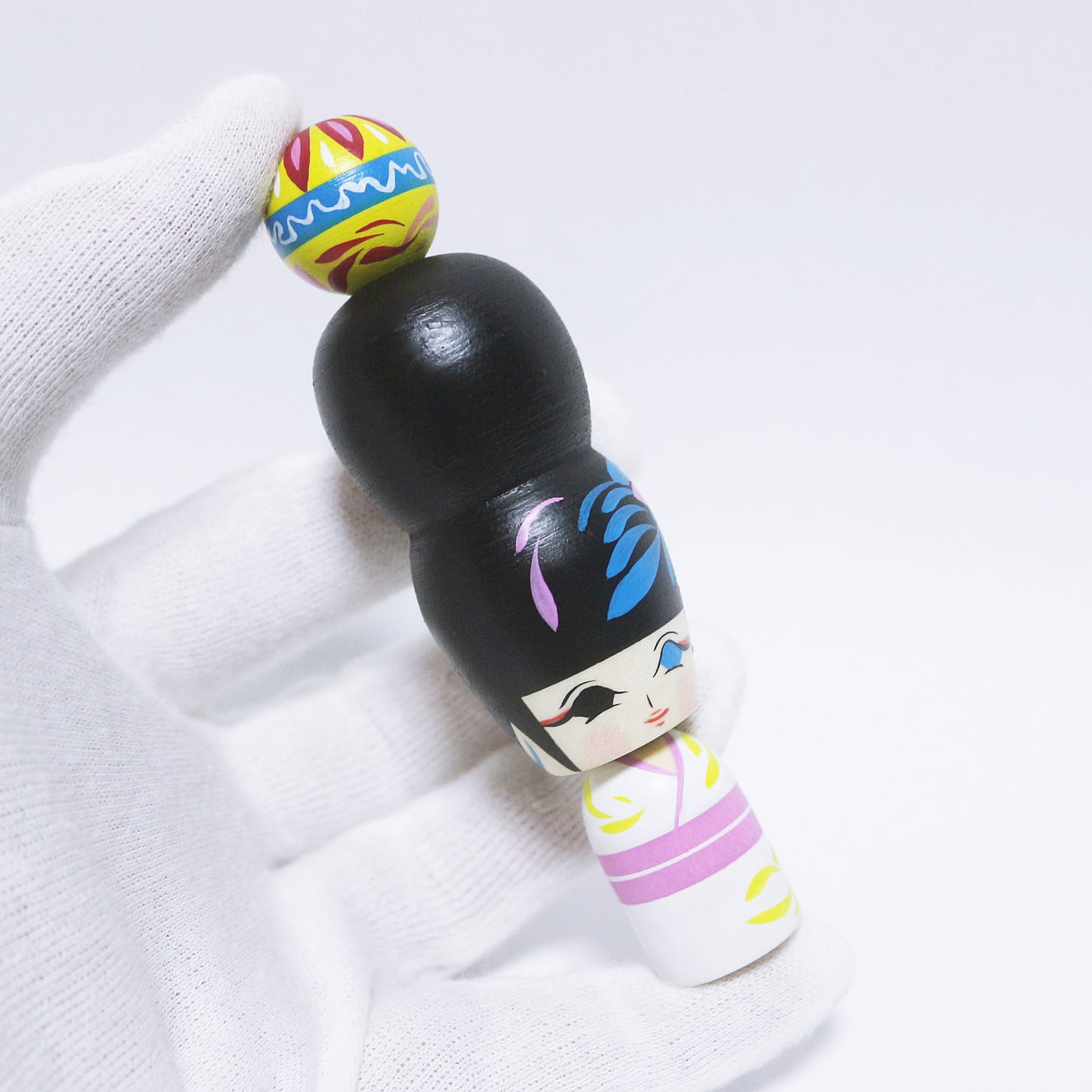 熊本　まり　日本縦断こけし 3/47　KUMAMOTO　MARI　Japan-crossing KOKESHI 3/47　※936