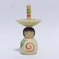 熊本　こま　日本縦断こけし 3/47　KUMAMOTO　Traditional spinning top　Japan-crossing KOKESHI 3/47　※943
