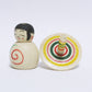 熊本　こま　日本縦断こけし 3/47　KUMAMOTO　Traditional spinning top　Japan-crossing KOKESHI 3/47　※943