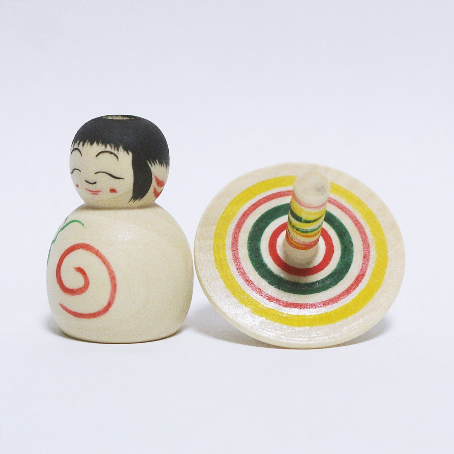 熊本　こま　日本縦断こけし 3/47　KUMAMOTO　Traditional spinning top　Japan-crossing KOKESHI 3/47　※943