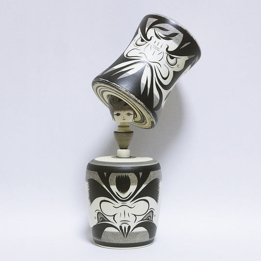 双面達磨こけし　Dual-Aspect DARUMA KOKESHI　※949