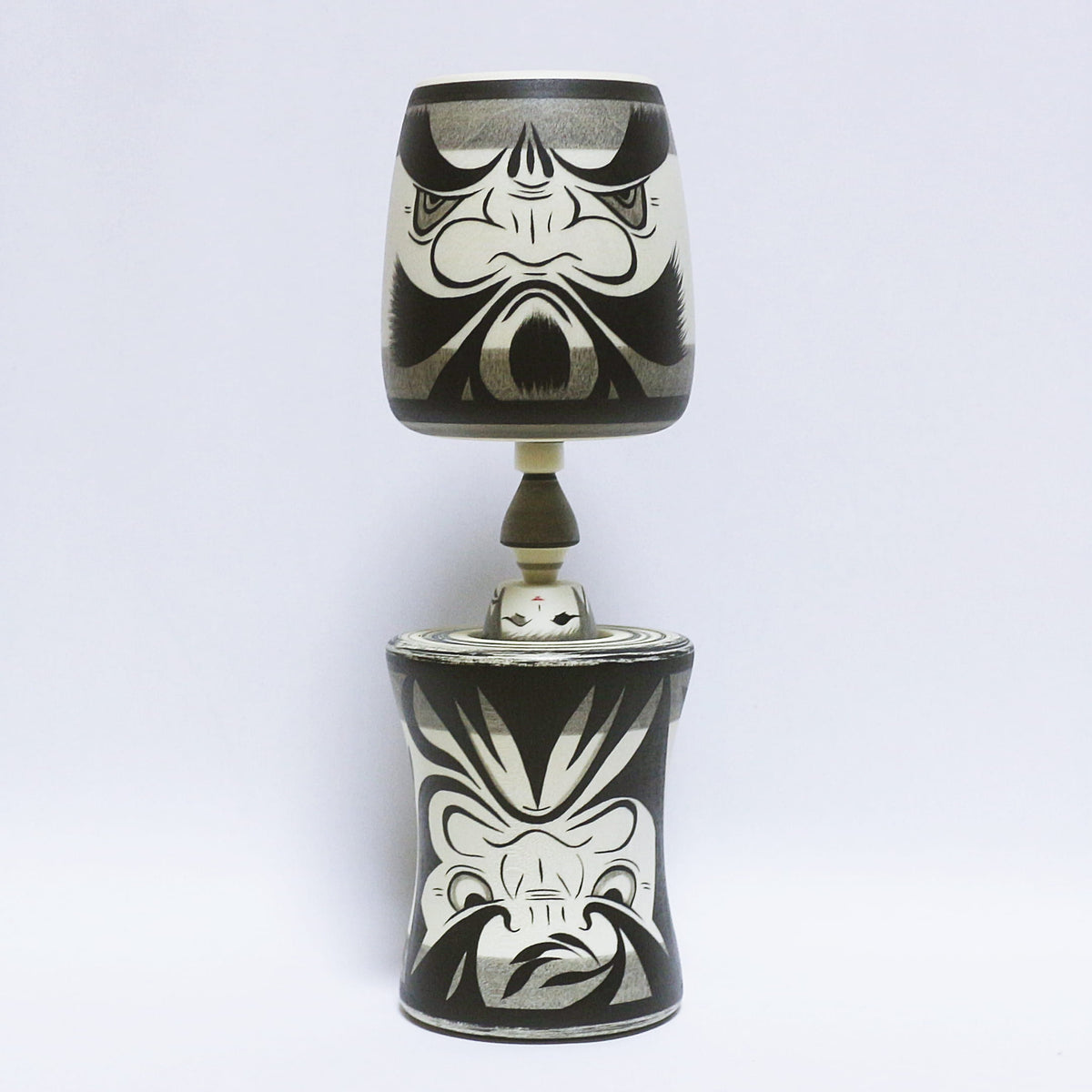 双面達磨こけし　Dual-Aspect DARUMA KOKESHI　※949