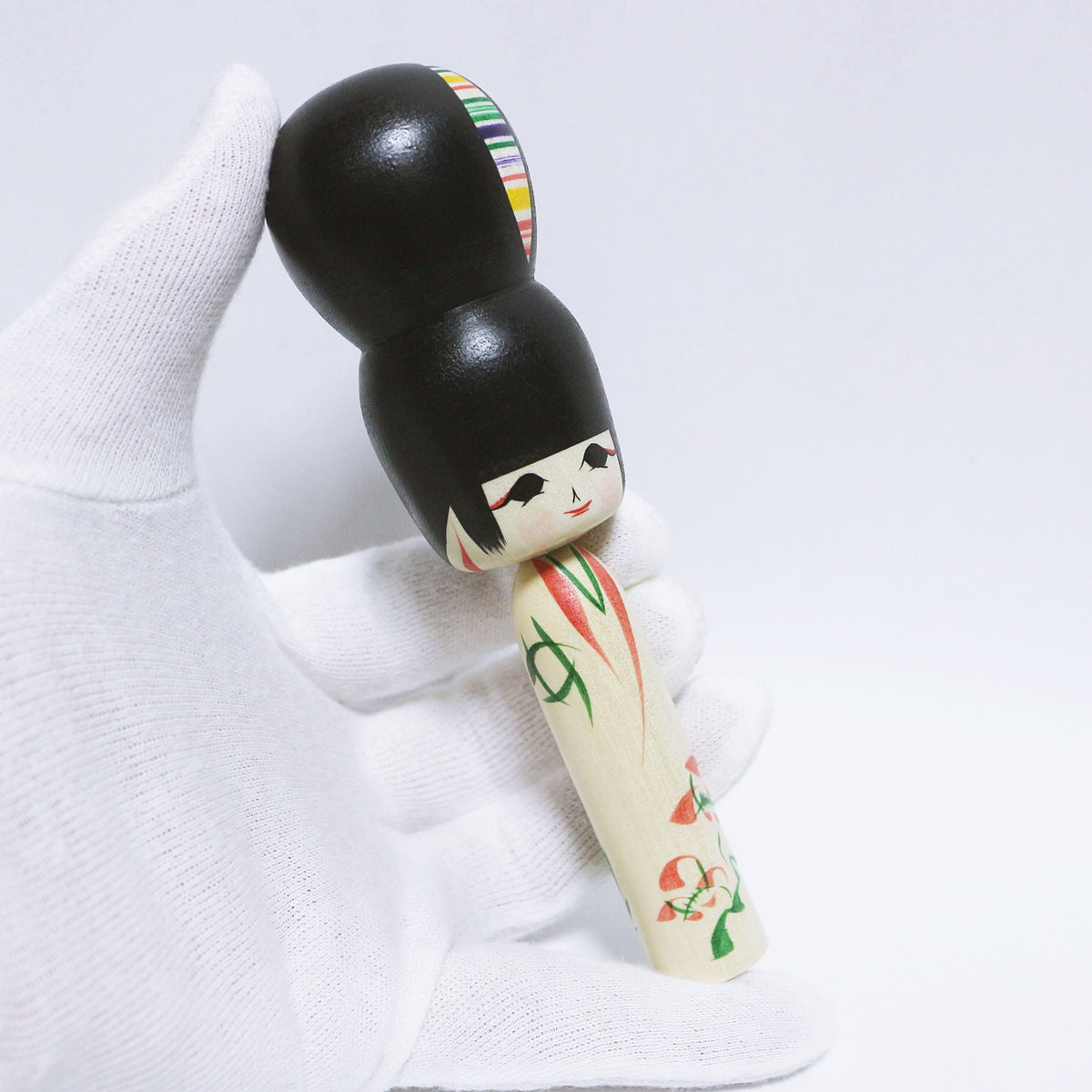 本人型 髷こけし　Noboru Wagatsuma Type Bun Hair KOKESHI　※977