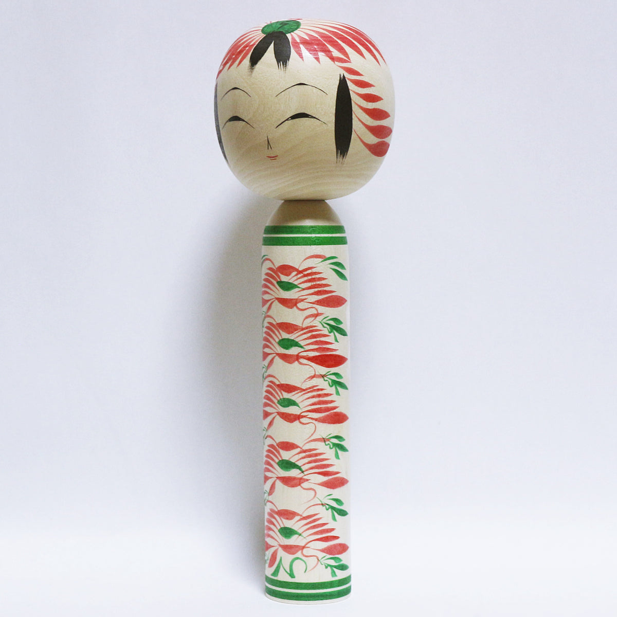 遠刈田こけし 本人型　Noboru Wagatsuma Type TOGATTA KOKESHI　※979
