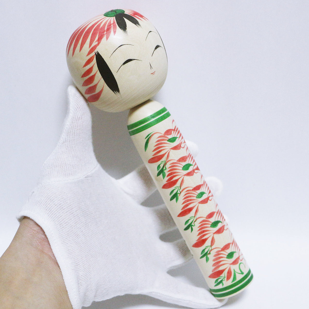 遠刈田こけし 本人型　Noboru Wagatsuma Type TOGATTA KOKESHI　※979