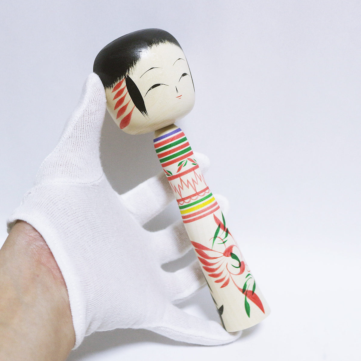 遠刈田こけし 本人型　Noboru Wagatsuma Type TOGATTA KOKESHI　※980