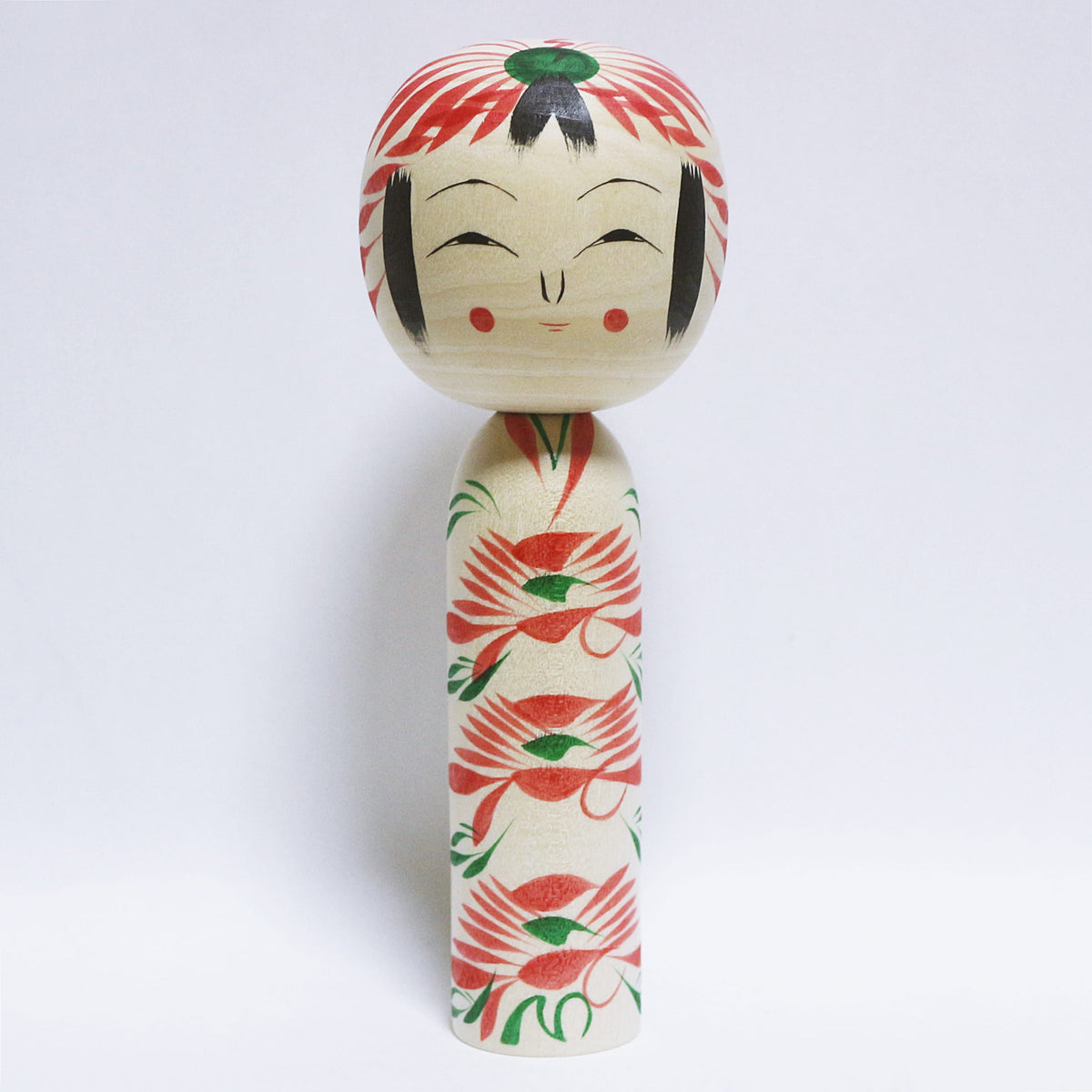 遠刈田こけし 本人型　Noboru Wagatsuma Type TOGATTA KOKESHI　※981