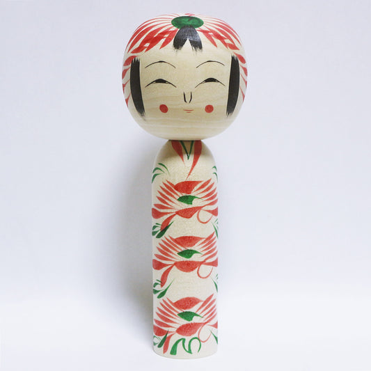 遠刈田こけし 本人型　Noboru Wagatsuma Type TOGATTA KOKESHI　※981