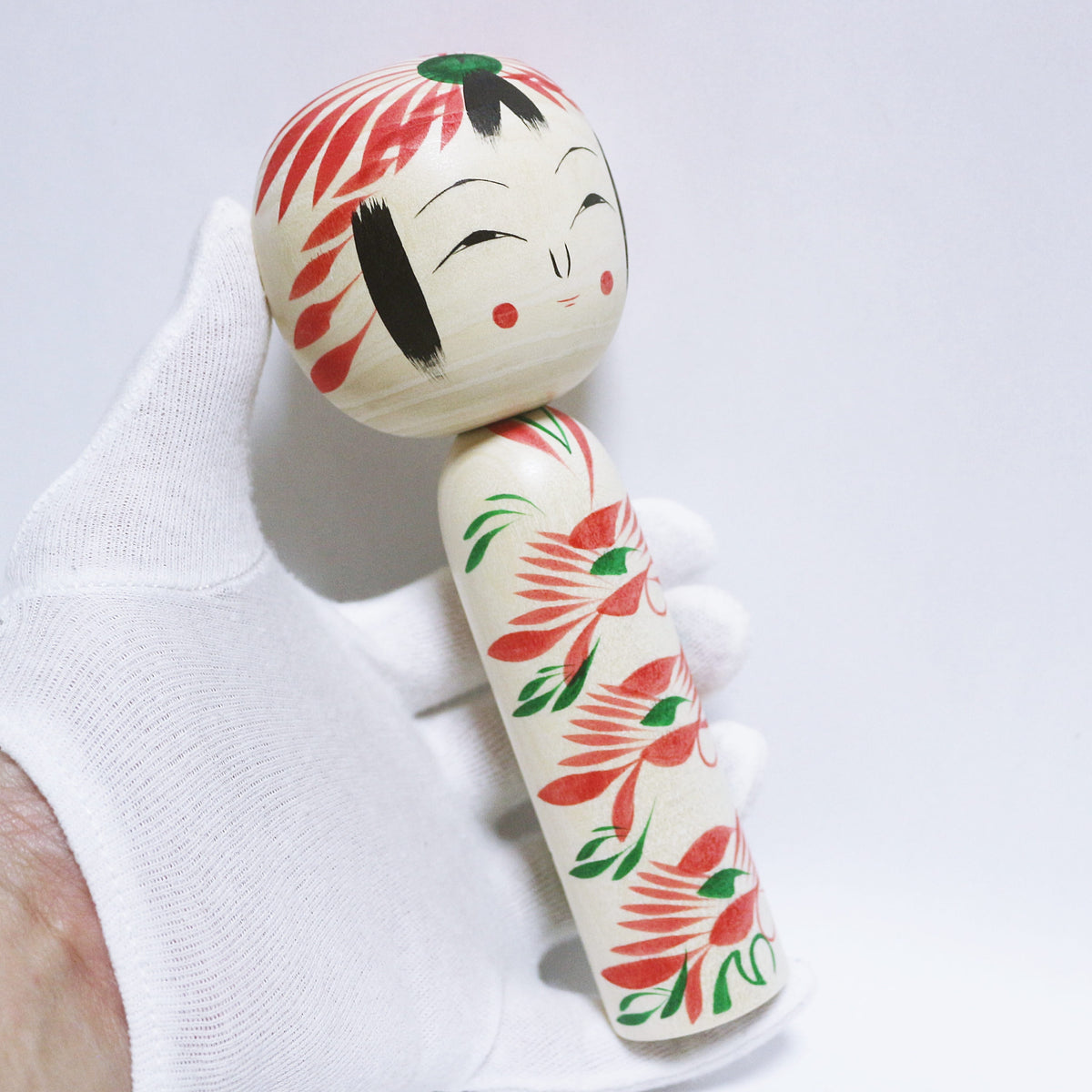 遠刈田こけし 本人型　Noboru Wagatsuma Type TOGATTA KOKESHI　※981