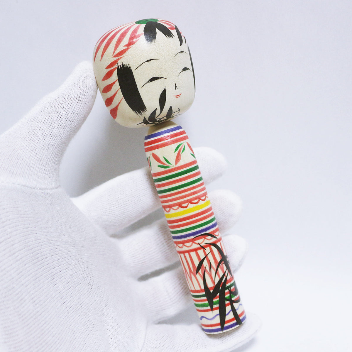 遠刈田こけし 本人型　Noboru Wagatsuma Type TOGATTA KOKESHI　※982