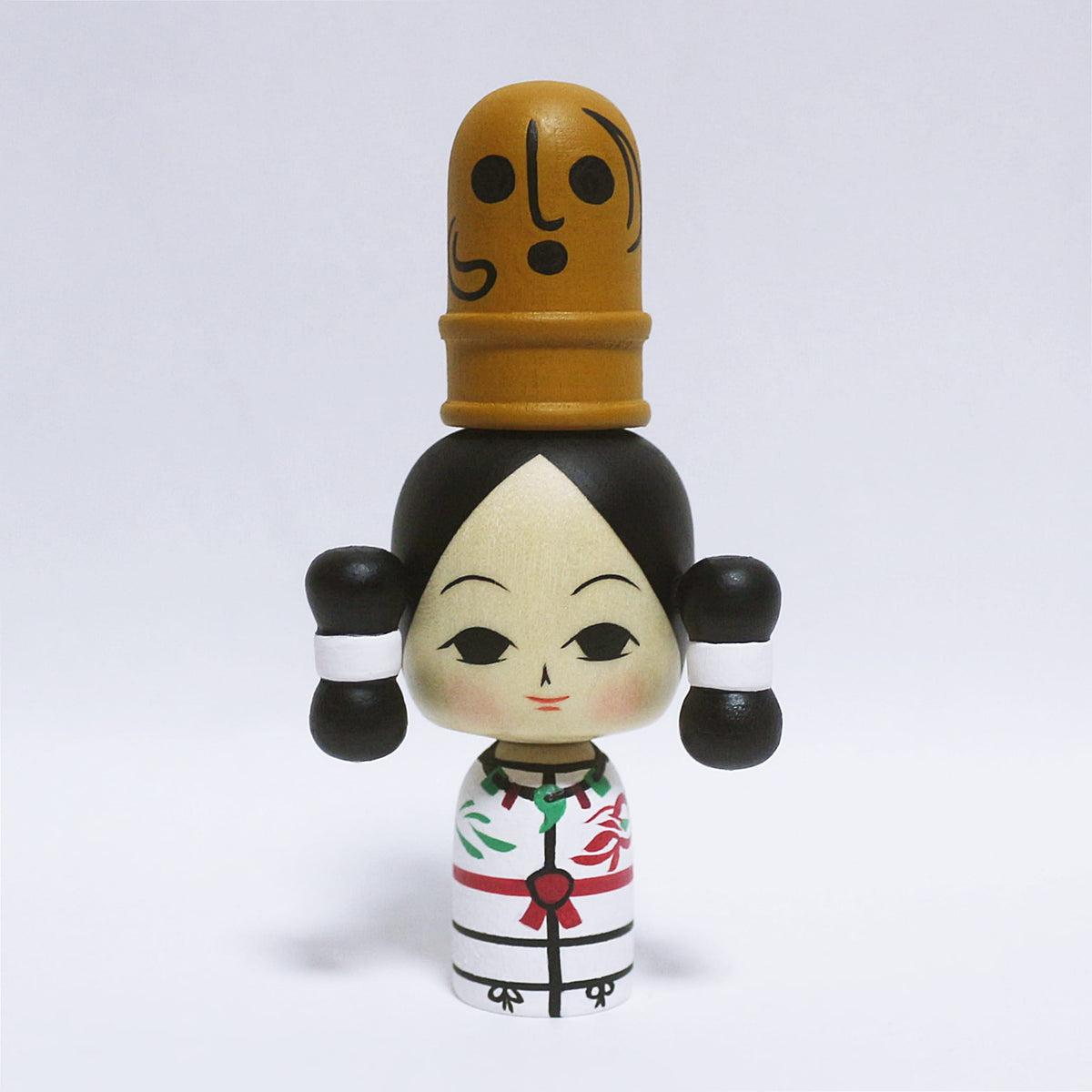 宮崎　古墳人とハニワ　日本縦断こけし 4/47　MIYAZAKI　KOFUN People & HANIWA　Japan-crossing KOKESHI 4/47　※990
