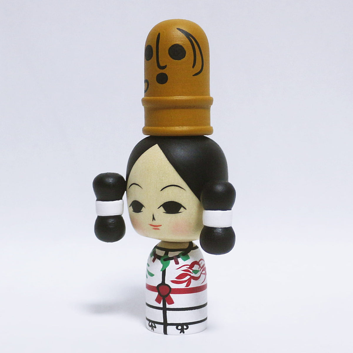 宮崎　古墳人とハニワ　日本縦断こけし 4/47　MIYAZAKI　KOFUN People & HANIWA　Japan-crossing KOKESHI 4/47　※990