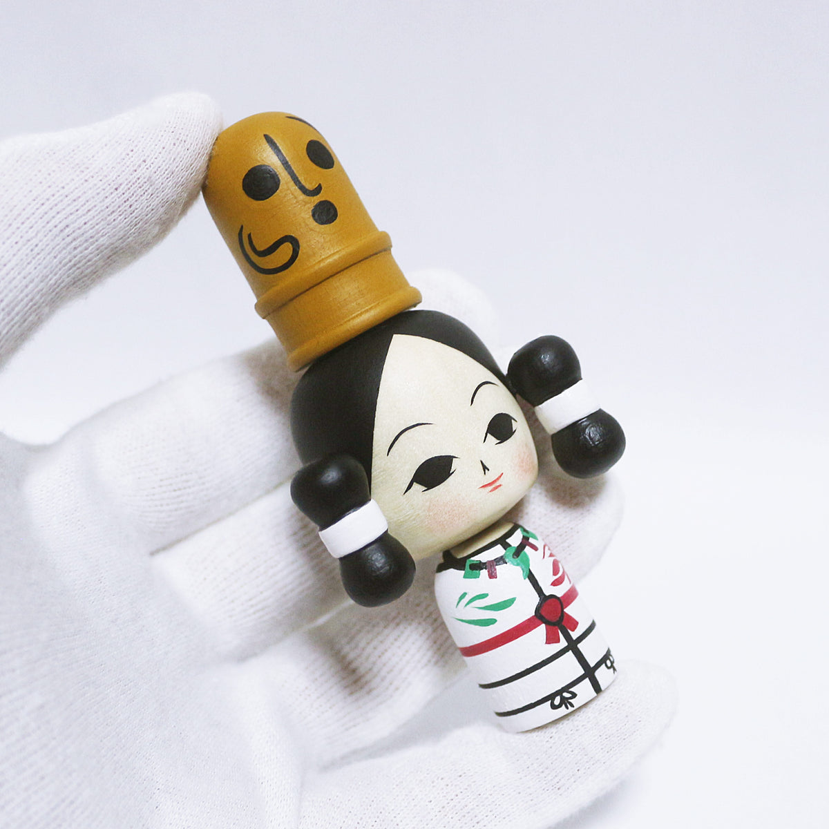 宮崎　古墳人とハニワ　日本縦断こけし 4/47　MIYAZAKI　KOFUN People & HANIWA　Japan-crossing KOKESHI 4/47　※990