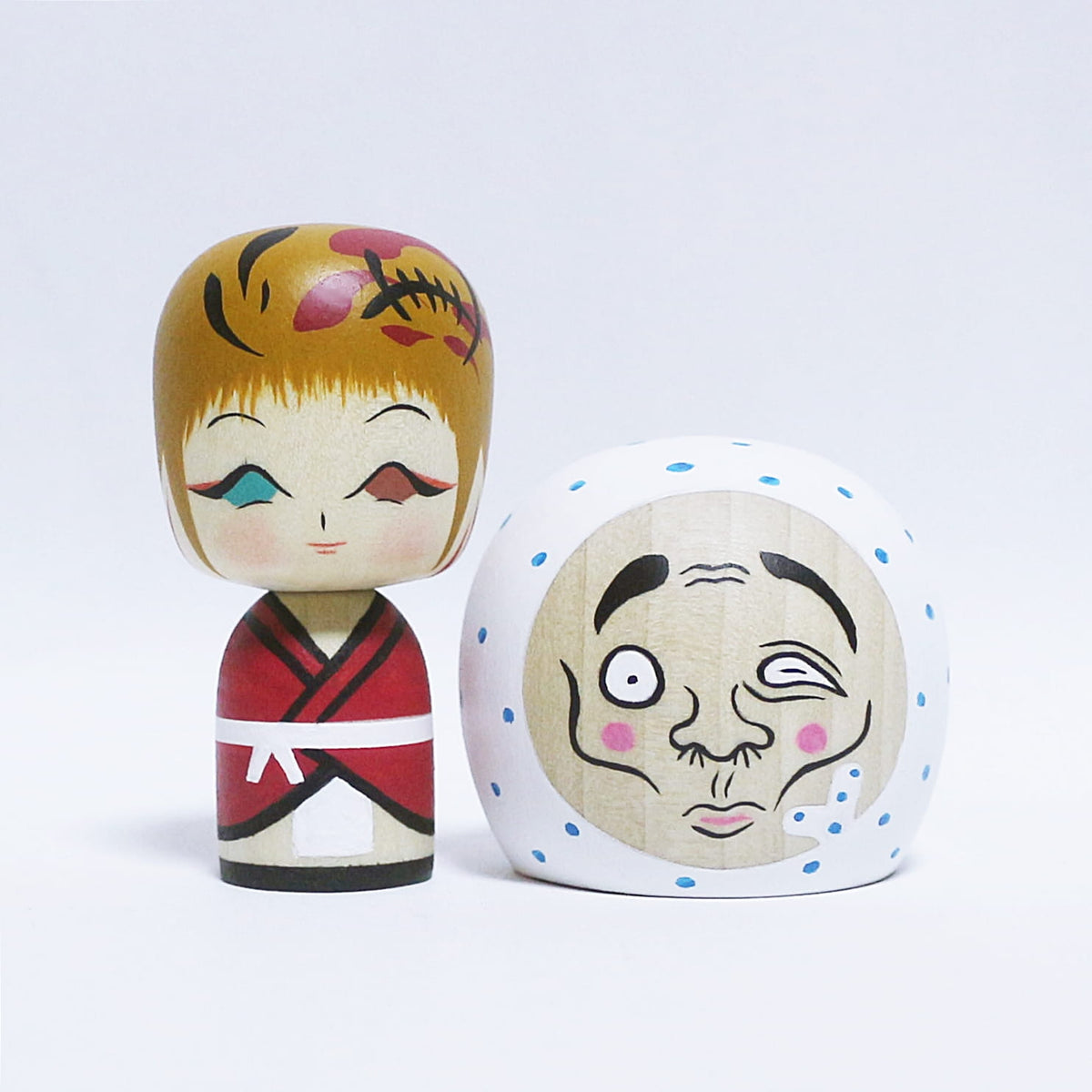 宮崎　ひょっとこ祭り　日本縦断こけし 4/47　MIYAZAKI　HYOTTOKO Festival　Japan-crossing KOKESHI 4/47　※994