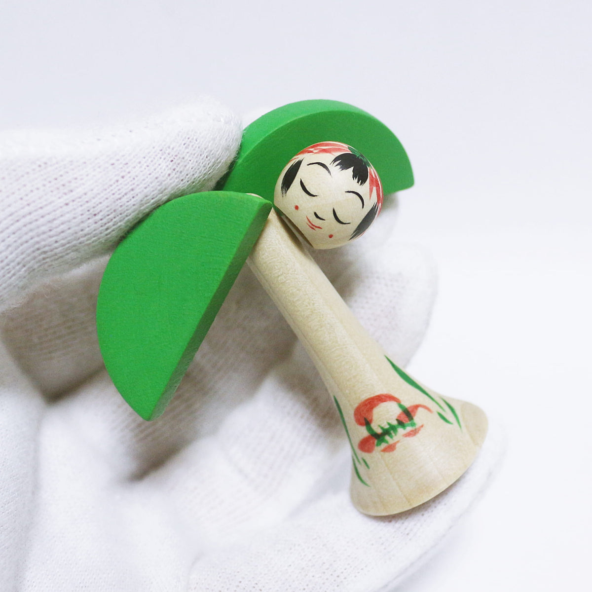 宮崎　フェニックス　日本縦断こけし 4/47　MIYAZAKI　Canary Island Date Palm　Japan-crossing KOKESHI 4/47　※995
